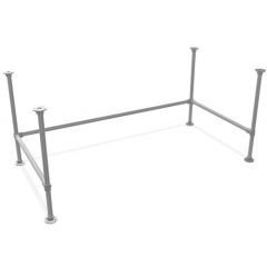 Bureau Barcelona | Staal 33.7 mm | Voet | DIY