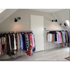 Kleiderständer Tours| Stahl 26,9 mm | Boden/Wand | DIY