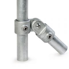 Buiskoppeling - Enkel Scharnierstuk - 48,3mm