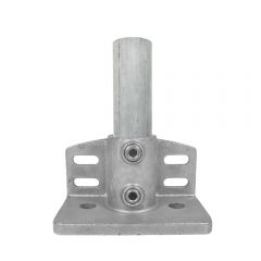 Buiskoppeling - Voetplaat Schoprandbevestiging - 48,3mm